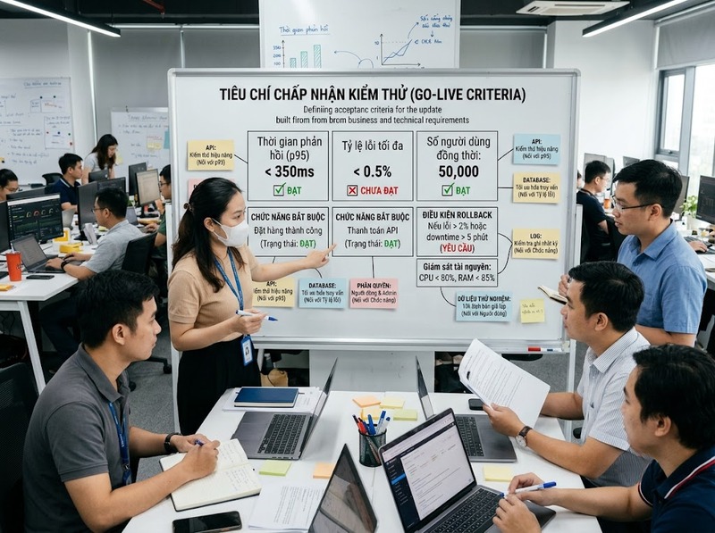 Kiểm thử giải pháp công nghệ từ chức năng, hiệu năng đến khả năng đáp ứng thực tế